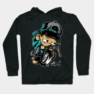 kid bycicle Hoodie